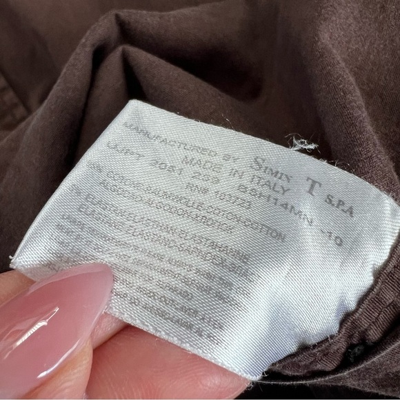 Gucci Shirt Men’s Small Vintage Brown Button Up Short Sleeve B17 - Picture 9 of 11